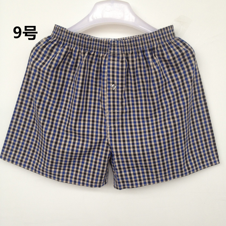 Của nam giới Boxer 100% Cotton Quần Short Nhà Lỏng Kích Thước Lớn Pajama Quần Cotton Thể Thao Giản Dị Ao Quần