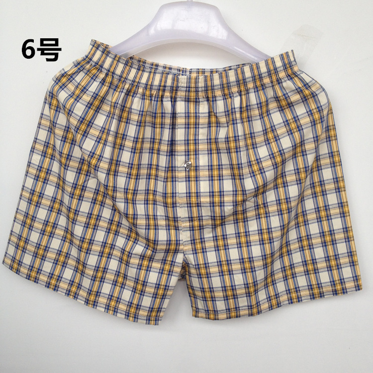 Của nam giới Boxer 100% Cotton Quần Short Nhà Lỏng Kích Thước Lớn Pajama Quần Cotton Thể Thao Giản Dị Ao Quần