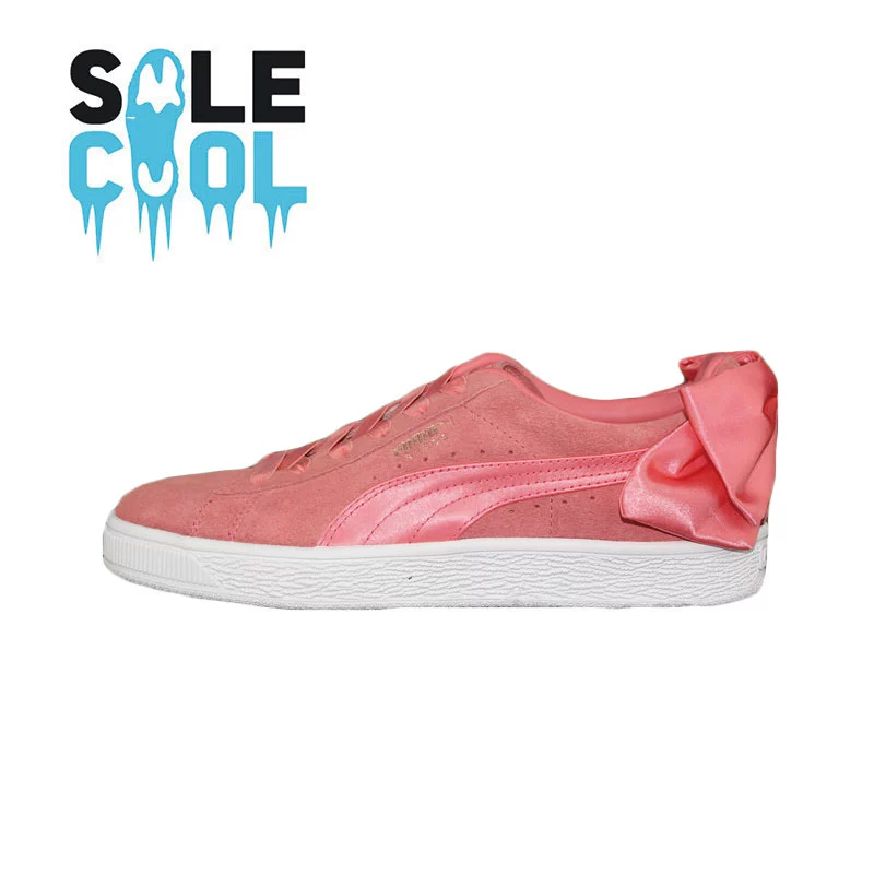 PUMA SUEDE Bow Bow Candy Series Giày thường nữ 367317-01-03-04 - Dép / giày thường