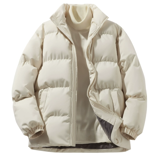 Зимняя куртка подходит для мужчин и женщин для влюбленных, удерживающая тепло парная одежда, короткий пуховик с пухом