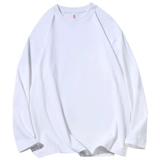 Приятный телу лонгслив, хлопковая трендовая цветная футболка в стиле хип-хоп, оверсайз