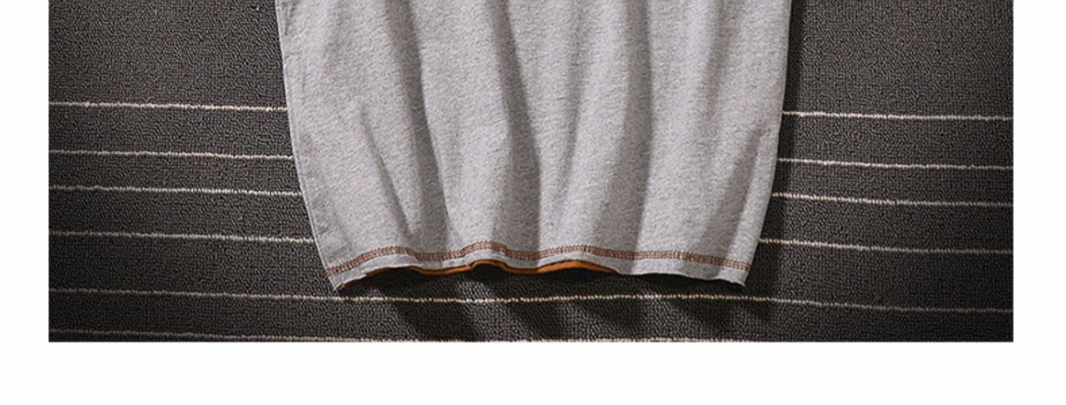 Áo thể thao thể thao nam triều mùa hè mới Nhật Bản retro cotton lỏng áo vest không tay áo thun đáy - Áo vest cotton áo lông cừu