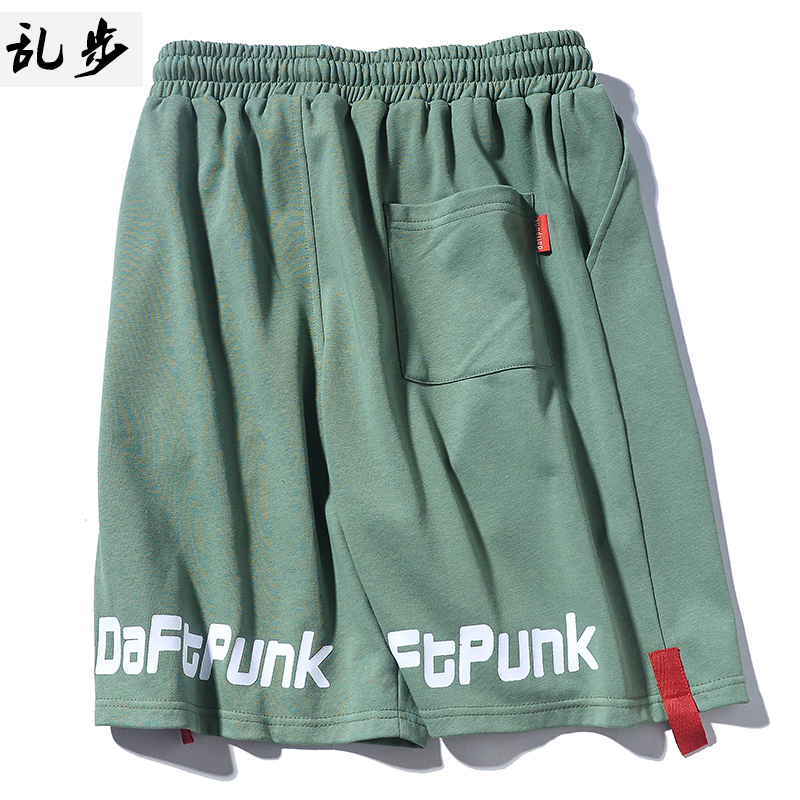 Sports pants male shorts Summer New pant loose breathable pure minimalist about 100 hitch casual men and women running basketball 50% pants