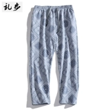 Трендовые штаны для отдыха для школьников, свободный прямой крой