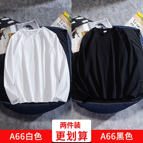 Приятный телу лонгслив, хлопковая трендовая футболка в стиле хип-хоп, оверсайз