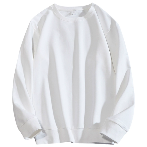 Цветная толстовка, осенняя демисезонная парная одежда, приятный телу лонгслив, футболка подходит для мужчин и женщин, куртка, круглый воротник