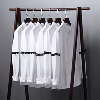 Dài tay áo nam Hàn Quốc phiên bản của xu hướng tự canh tác đẹp trai giản dị đầu mùa xuân mới kinh doanh chuyên nghiệp áo sơ mi trắng inch áo sơ mi phần mỏng áo sơ mi nam ngắn tay công sở