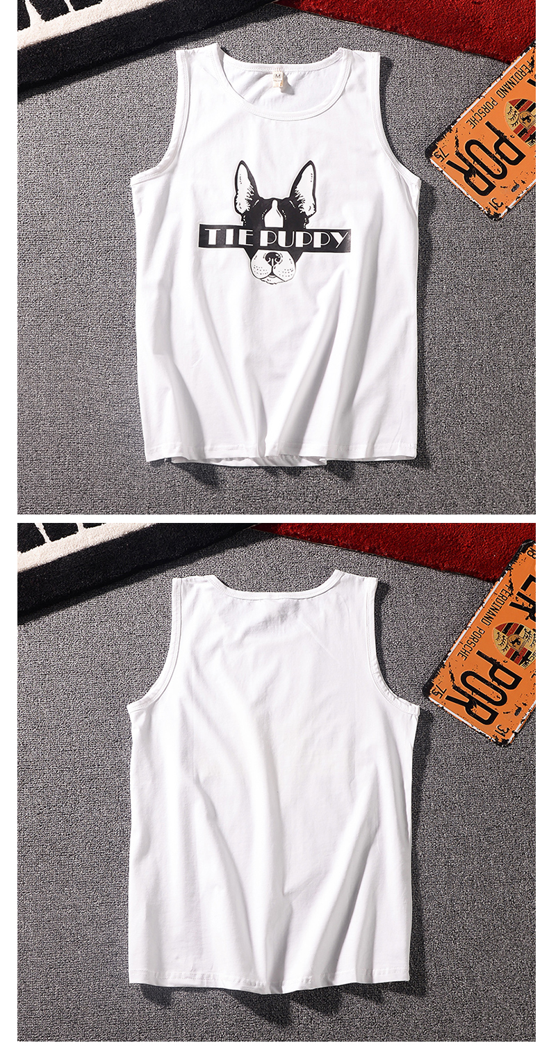 Áo thun không tay đi biển thể thao vest vest nam mùa hè áo ba lỗ nam form rộng