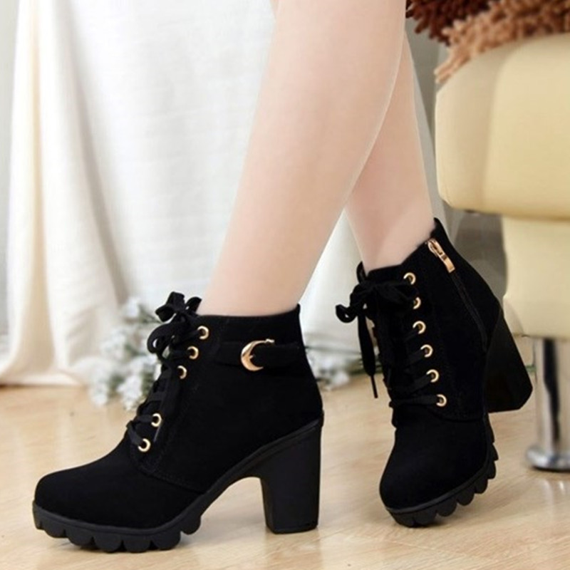 Bottes mi-saison femme WNLISS     - Ref 3250987 Image 1