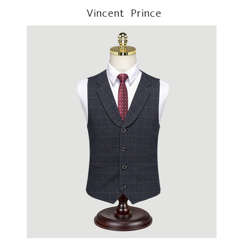 Brother, костюм, мужской черный цветной жилет, в корейском стиле