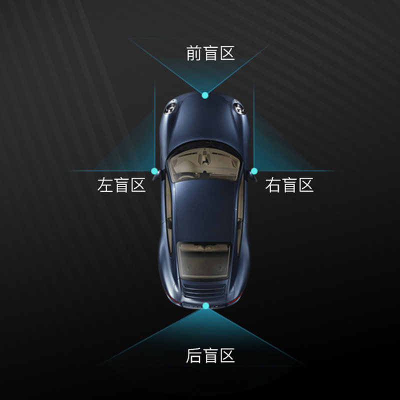 Panoramic Camera 360 Vehicle HD Left Right Front Wheel Camera 360 Degree Side View Blind Zone Auxiliary System