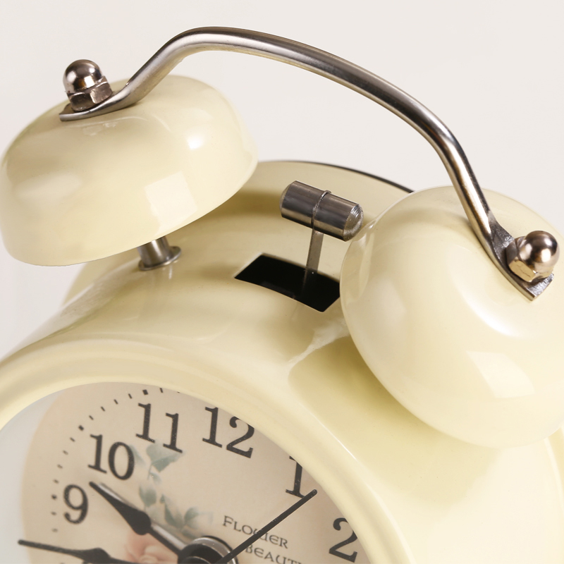 Creative personality bedside alarm clock mute luminous lazy student electronic small alarm cartoon cute