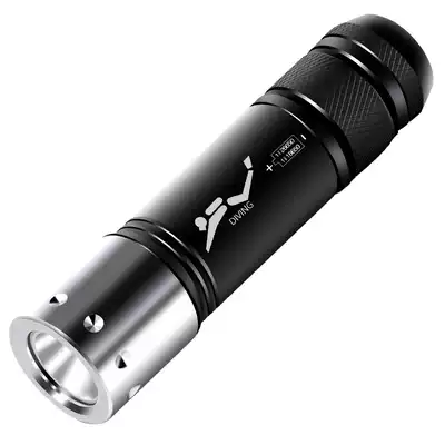 Underwater professional strong light charging super bright waterproof 26650 outdoor fishing Searchlight multifunctional diving flashlight
