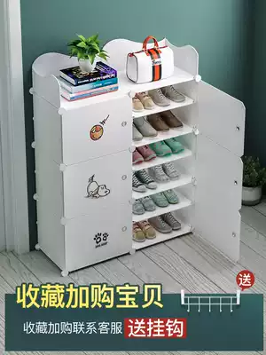 Shoe cabinet at home, economical, simple, large-capacity storage artifact, dustproof, breathable, multi-layer shoe shelf