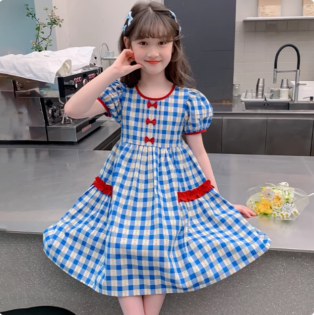 【Clearance Sale, Buy More for Better Deals】Girls' Summer Dress 2026 New Model Princess Dress for Girls — 19