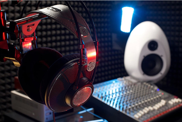 AKG/爱科技 K612 PRO头戴开放式耳机专业录音棚监听音乐HIFI耳机