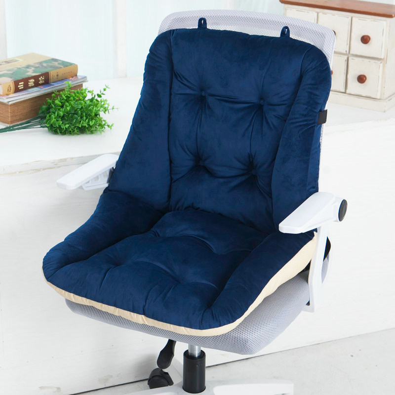 Cushion chair Student office for long sitting waist leaning back cushion integrated dining chair cushion winter plush time-sitting theorist fart cushion