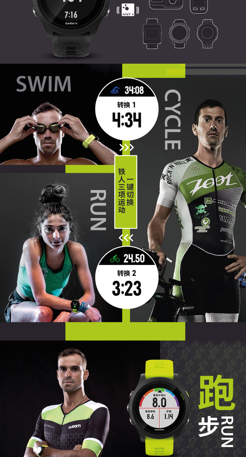 Đồng hồ thông minh đa chức năng GPS nhịp tim Garmin forerunner935 - Giao tiếp / Điều hướng / Đồng hồ ngoài trời rolex chính hãng