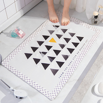 ins Bathroom non-slip shower mat Household floor mat Toilet bathroom mat Bathtub bath anti-fall bathroom floor mat