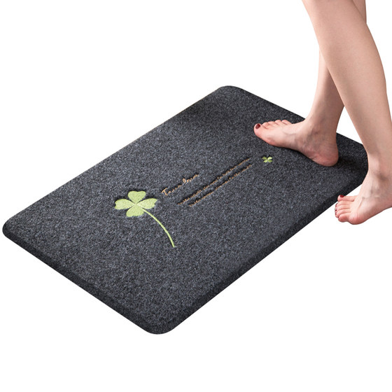 Entry floor mat entry door mat entrance outdoor carpet home kitchen bathroom absorbent non-slip toilet foot mat