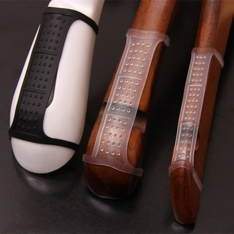 Wooden hanger anti-slip strip anti-slip cover Transparent silicone anti-slip sticker Clothing store Plastic hanger anti-slip mat new