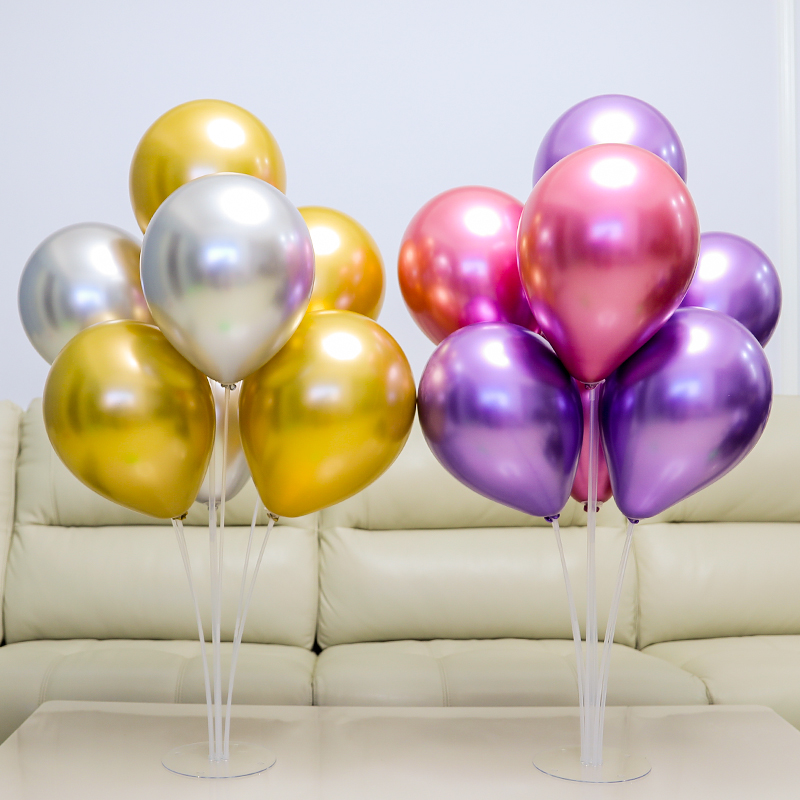 Children's birthday party dress up table floating balloons Wedding scene table decoration Shopping mall jewelry store desktop decoration supplies