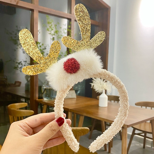 Рождественский аксессуар для волос, ободок для взрослых, заколка для волос, детские шпильки для волос, наряжаться, подарок на день рождения