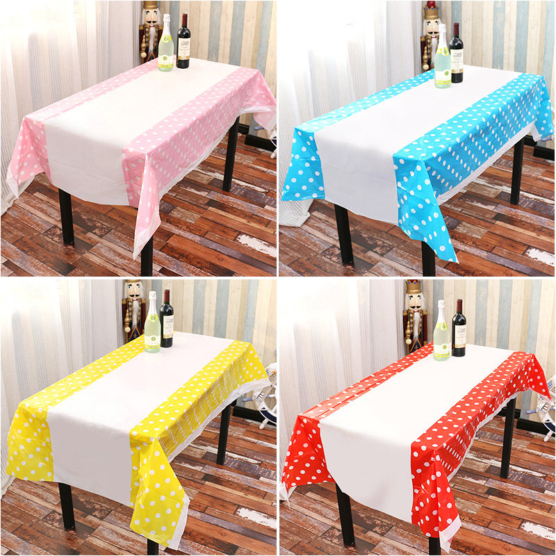 Graduation Season Ceremony Party Festival Daily Necessities Baby Birthday Placement Sweet Taster Table Cloth Tablectable Cloth Disposable Decorations