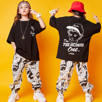 Street Dance Suit Boy Xia New Hiphop Play Out To Hip Hop Children Walking Show Boomer Girls Jazz Dance Suit