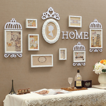  Living room decorative painting combination European style creative hanging painting Dining room wall wall simple painting ins framed mural