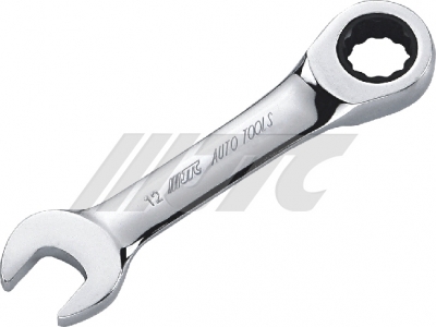 Taiwan JTC-5039 Short Ratchet Plum Open Wrench 8mm jtc Short Ratchet Plum Open Wrench JTC