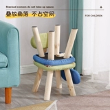 Твердый деревянный стул домашний круглый стул гостиной