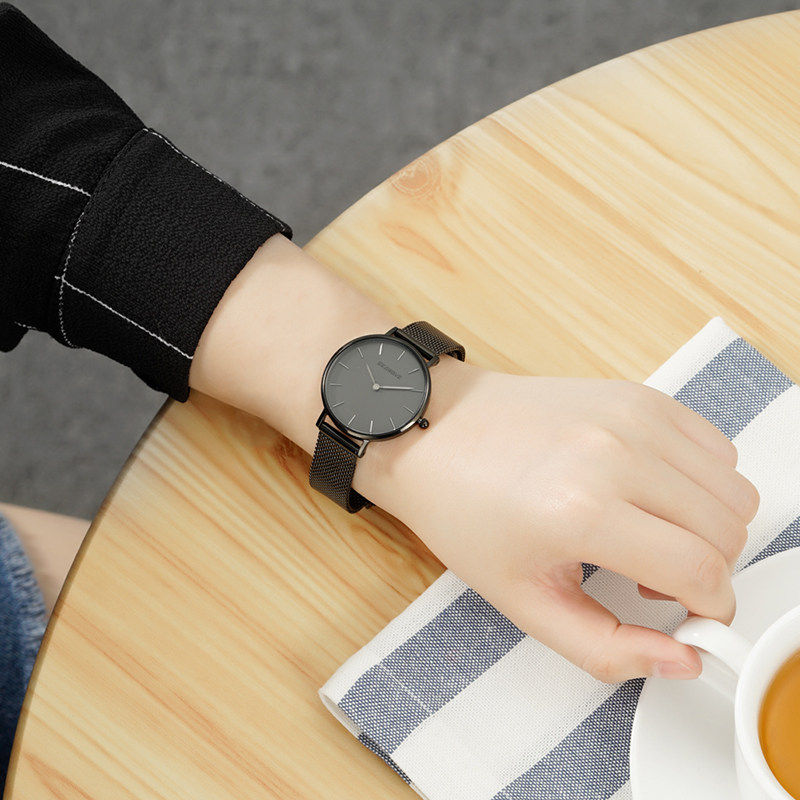 2020 new fashion trend ladies watch waterproof student brand quartz simple watch female ins style