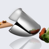 Базовая кухонная режущая доска всплеска -Проницаемые круглые корпусы блоки корпуса, блокирующие пирс ограждения из нержавеющей стали.