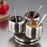 Ящик для приправы приправы из нержавеющей стали домашняя банка для бутылок набор кухон