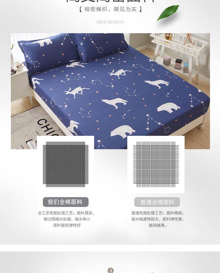 Được trang bị bông một mảnh bụi bông ruffle tay 1.2m1.5 1,8 mét Simmons nệm bảo vệ bedspread custom-made - Trang bị Covers Ga chun và ga phủ