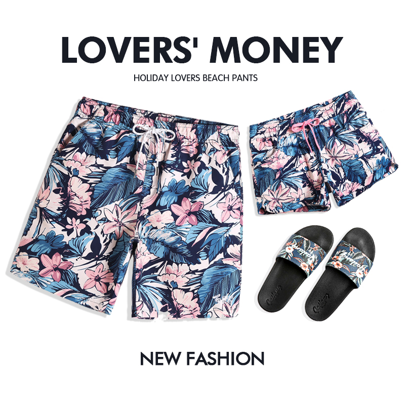 Gina Beach Pants Lovers Speed Dry Seaside Beach Honeymoon Honeymoon Holiday Spa Pants Spa Boomer Swimsuit