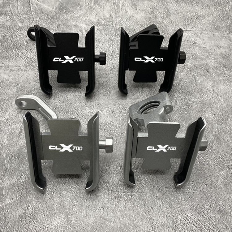 Suitable for spring wind CL-X700 CLX700 modified riding navigation fixed shockproof bracket mobile phone frame