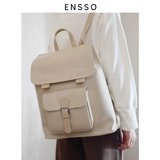 ENSSO Mac, ноутбук, рюкзак, сумка через плечо, вместительный и большой ранец для школьников, 14 дюймов, из натуральной кожи, подходит для студента