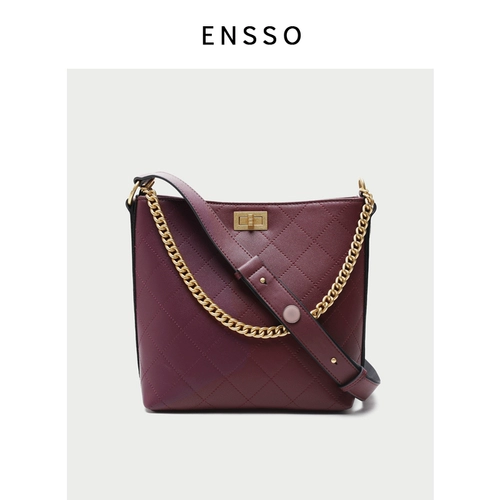 Сумка через плечо, модная красная небольшая сумка, 2020, городской стиль, из натуральной кожи, в стиле Шанель