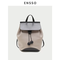 Серо -модуля головки слой кожаный рюкзак