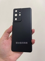 S21Ультра черная оригинальная задняя крышка в разборном виде