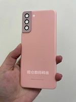 S21+ розовая оригинальная задняя крышка в разборном виде