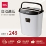 Shredder máy tính để bàn văn phòng máy tính xách tay Deli 9928 Máy hủy tài liệu mini Shredder trắng - Máy hủy tài liệu máy hủy tài liệu mini