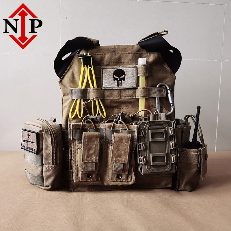 Clay Color TAN Color JPC Tactical Vest Horse Chia Suit Live-action CS Field Film & TV Clothing Props Military Memes