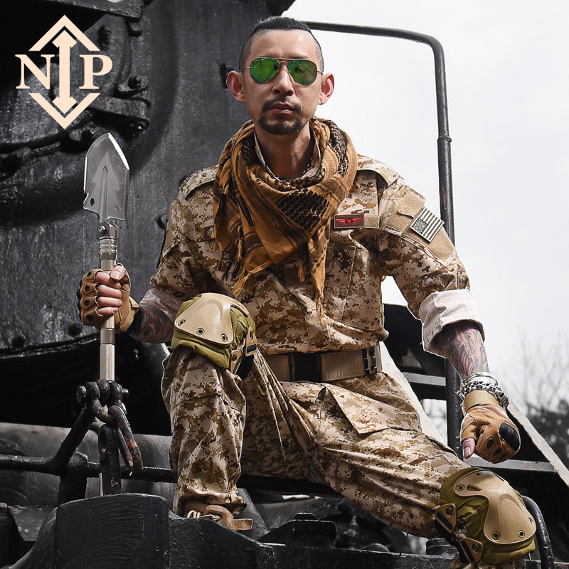 Camouflage suit live CS field battle outdoor scratch resistant wear resistance