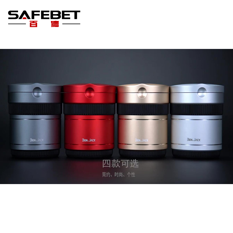 Porsche Maserati Bentley Land Rover Audi BMW Mercedes car ashtray smoke extinguishing covered metal with lights