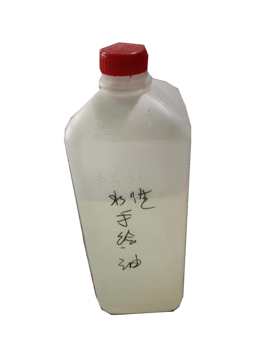 Red tearable film handcrafts water-based environmentally friendly tearable glue brown anti-sandblasting ink sandblasting glue