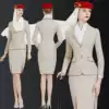 Uae stewardess uniform career suit Interview dress female summer 2021 new interview dress manager overalls