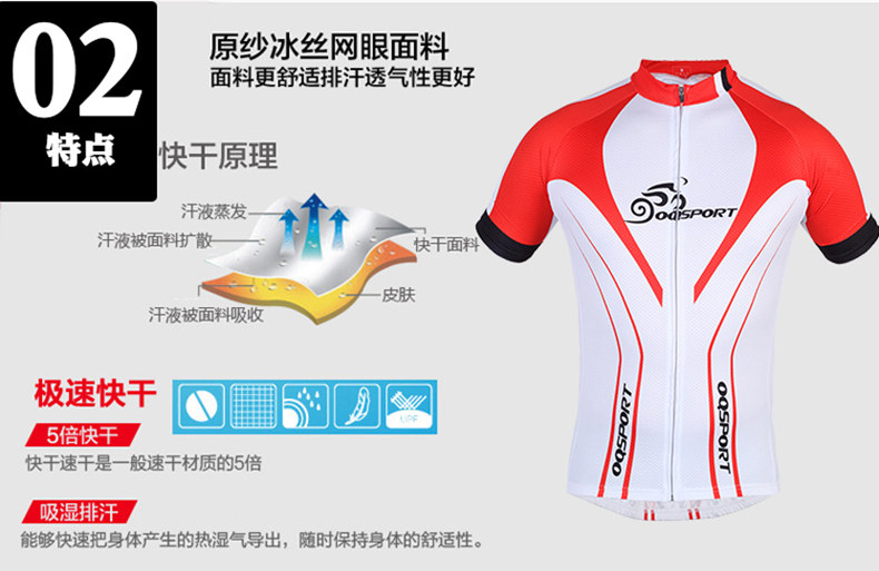 Tenue de cyclisme mixte OQSPORT - Ref 2210497 Image 8
